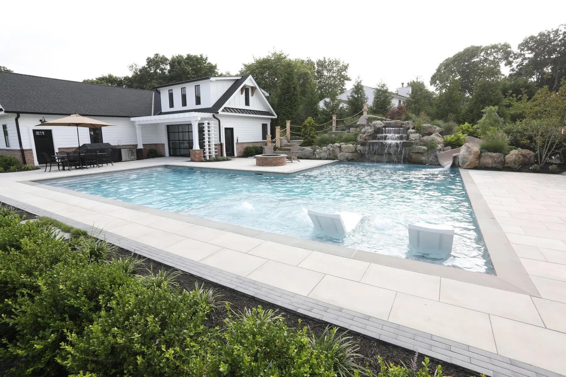 Inground pool installed by Swim King 2