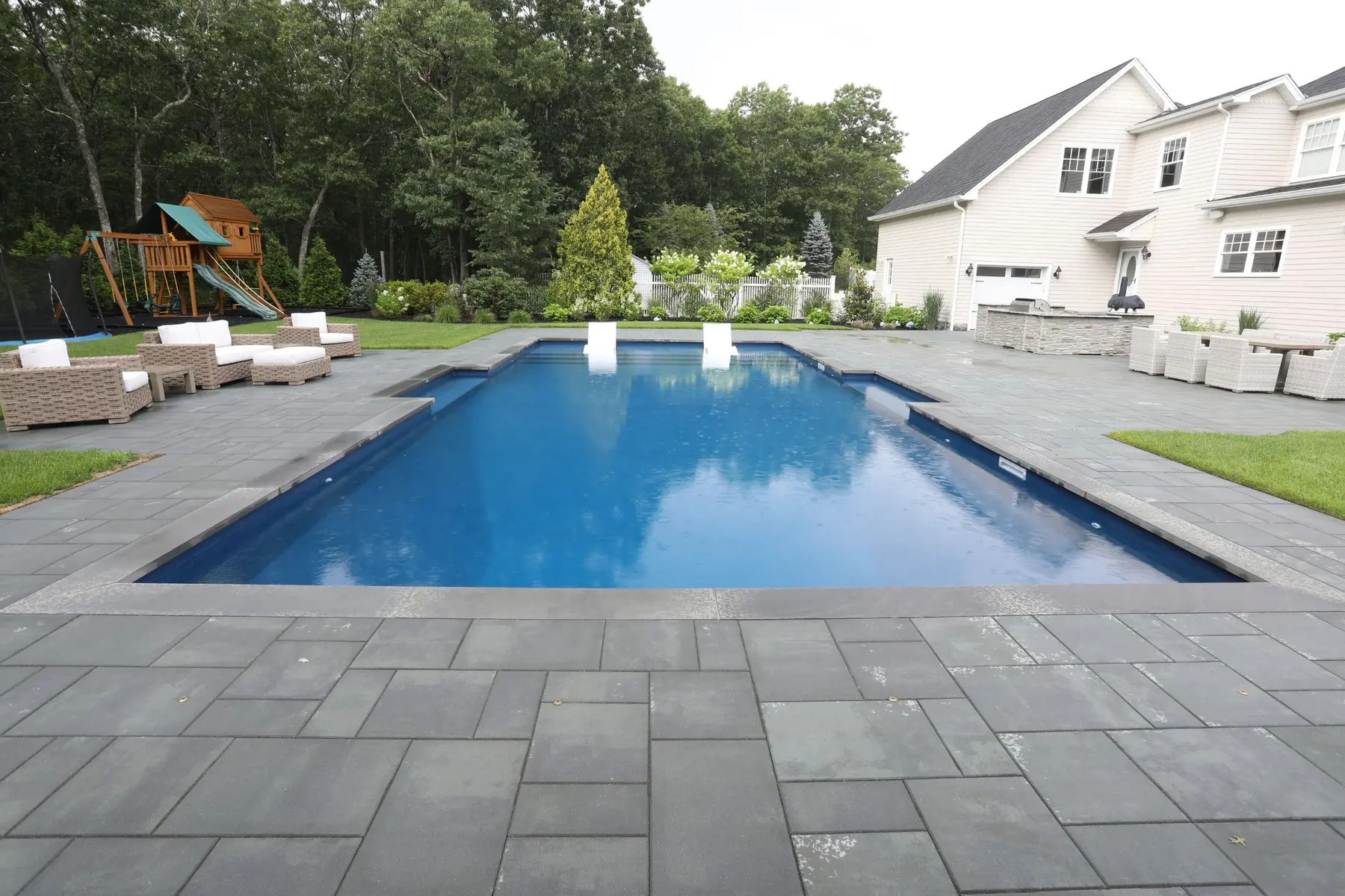 Inground pool installed by Swim King 3